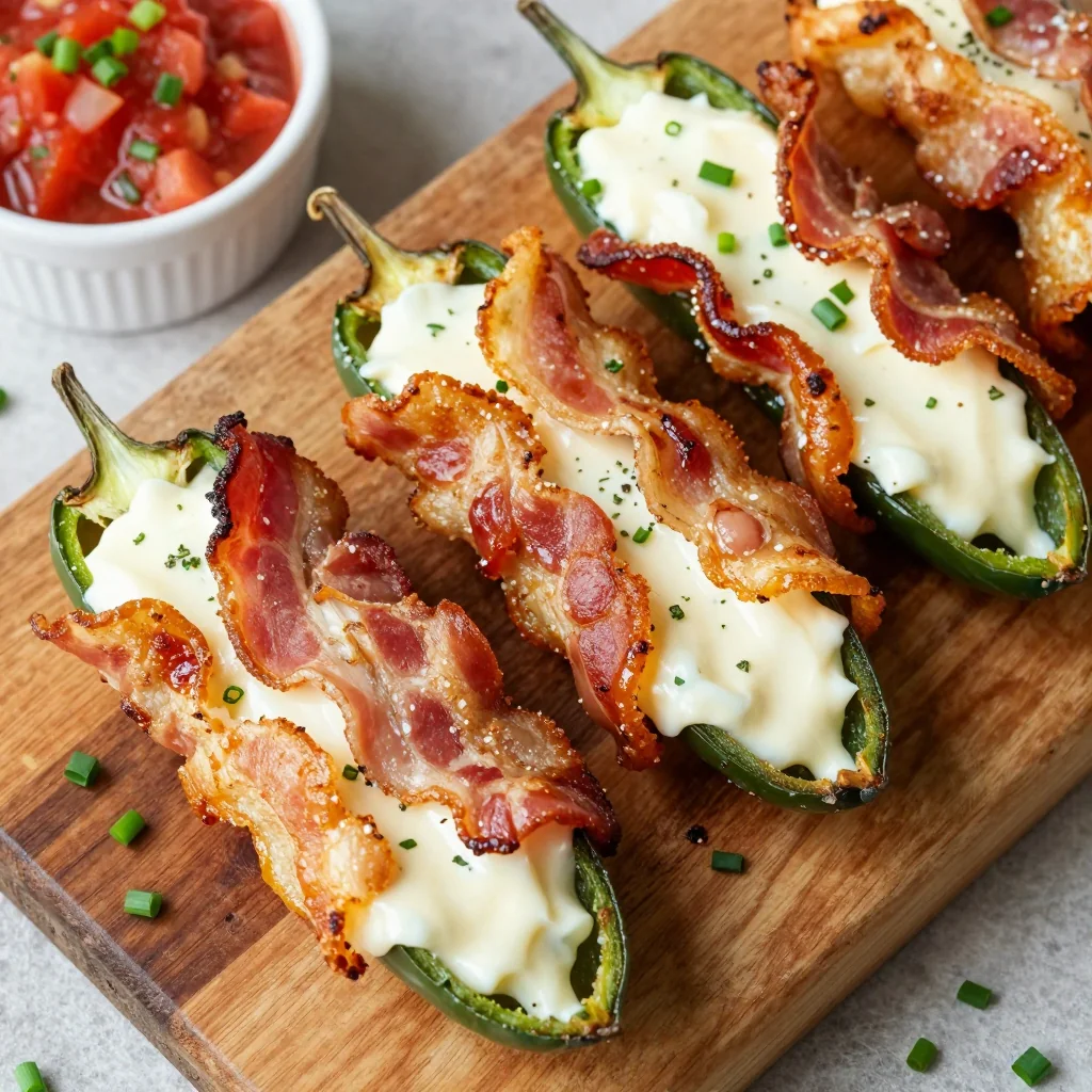NFL Playoffs Snack: Jalapeno Poppers with Cream Cheese