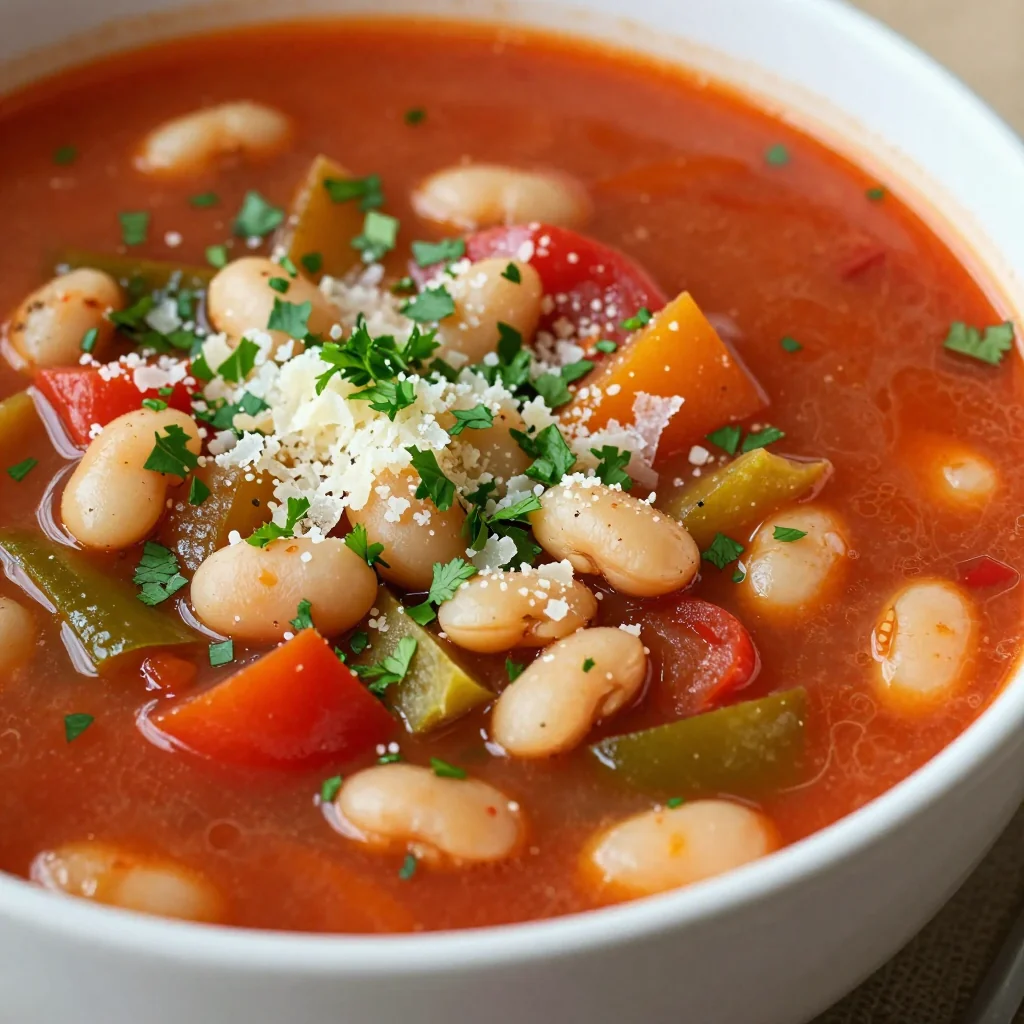 Pantry Clearing Minestrone Soup for a Winter Lunch