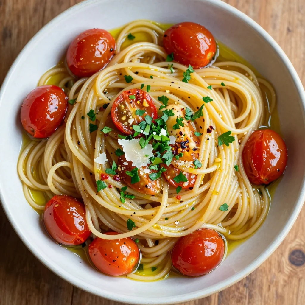 Pantry Pasta Aglio e Olio That Feels Gourmet and Cheap