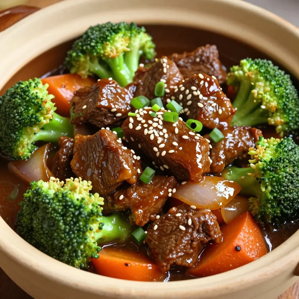 Quick Beef And Broccoli Stew That Is Asian Inspired