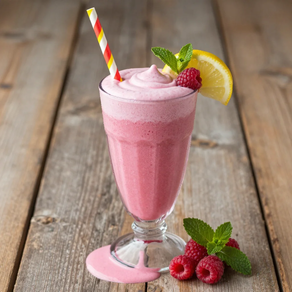 Raspberry Lemon Smoothie That Zings with Flavor