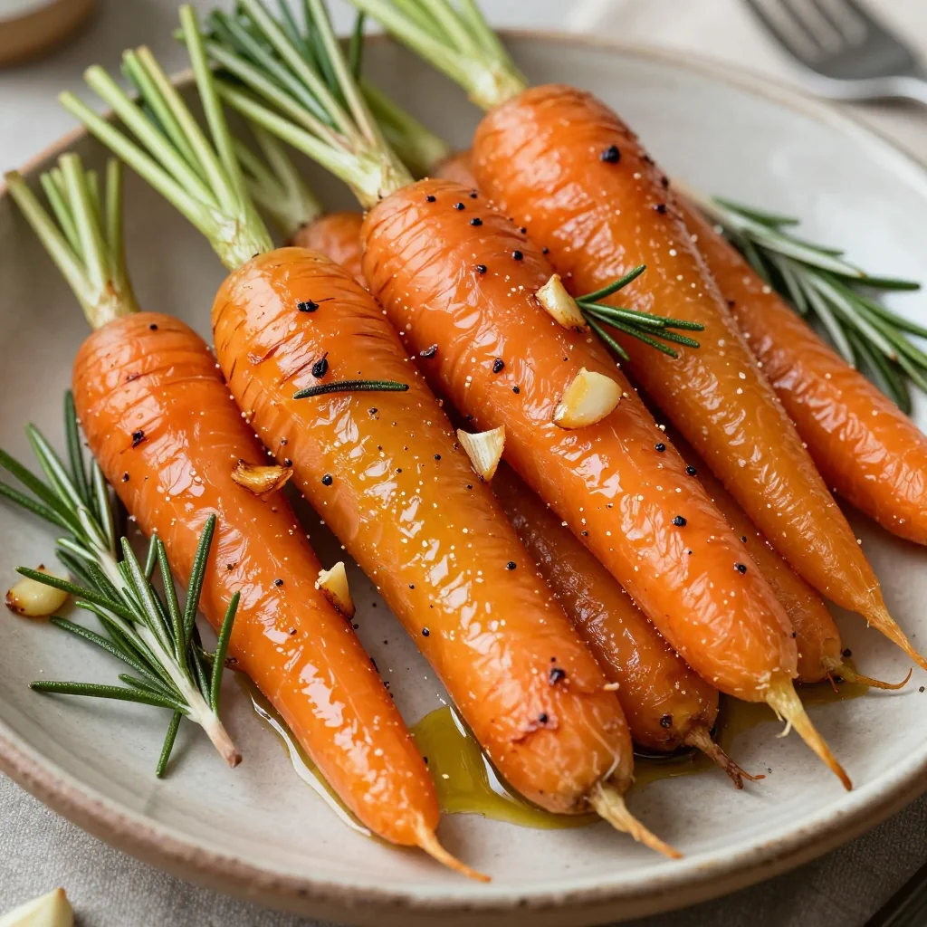 roasted beets and carrots with garlic and rosemary for family suppers