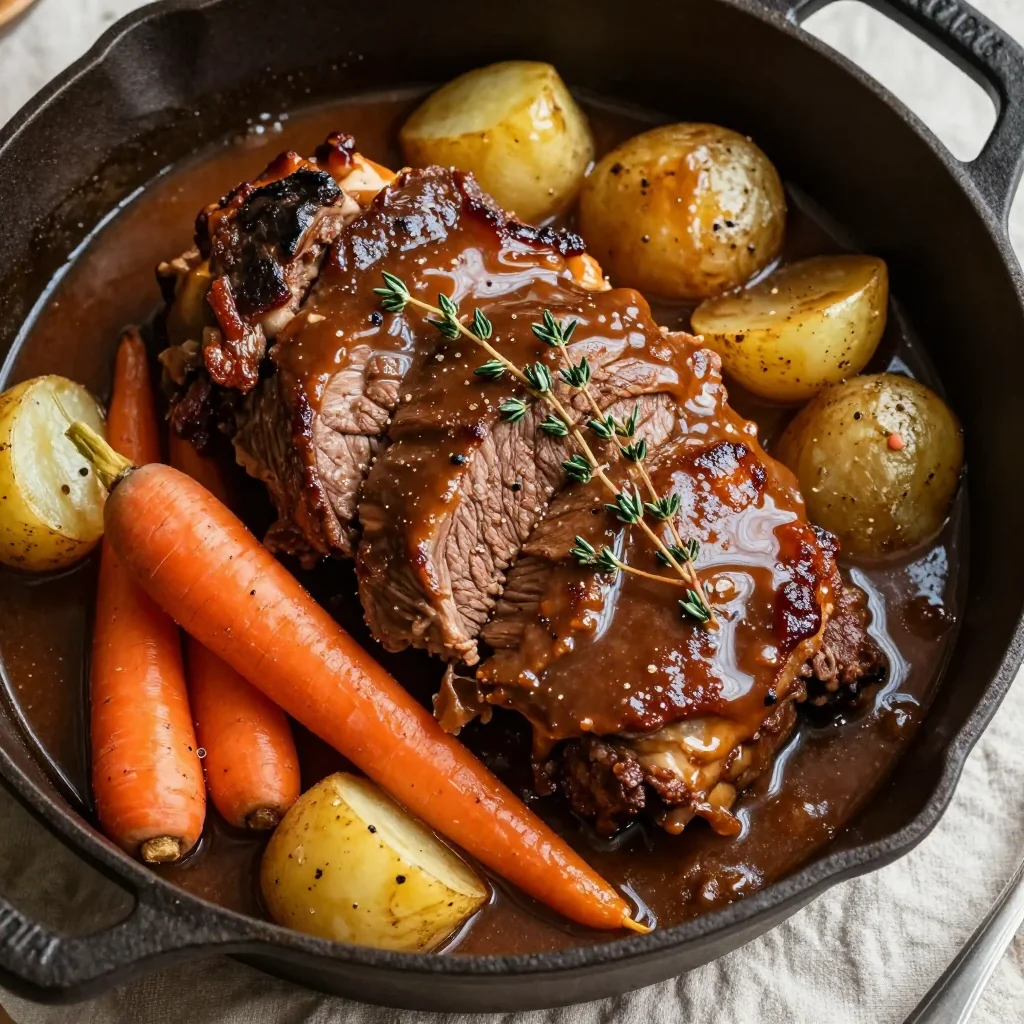 Simple Pot Roast for New Year’s Day Family Feast