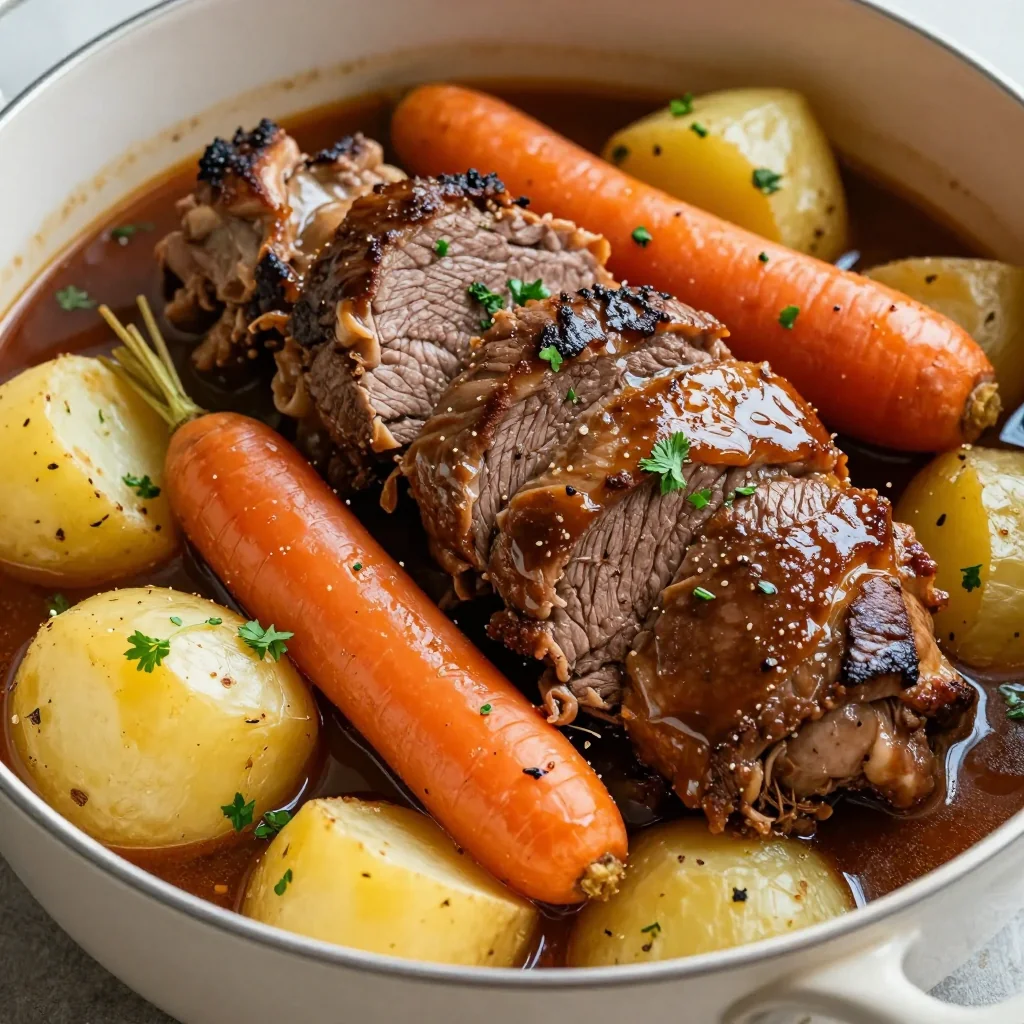Simple Pot Roast for New Year's Day Family Feast