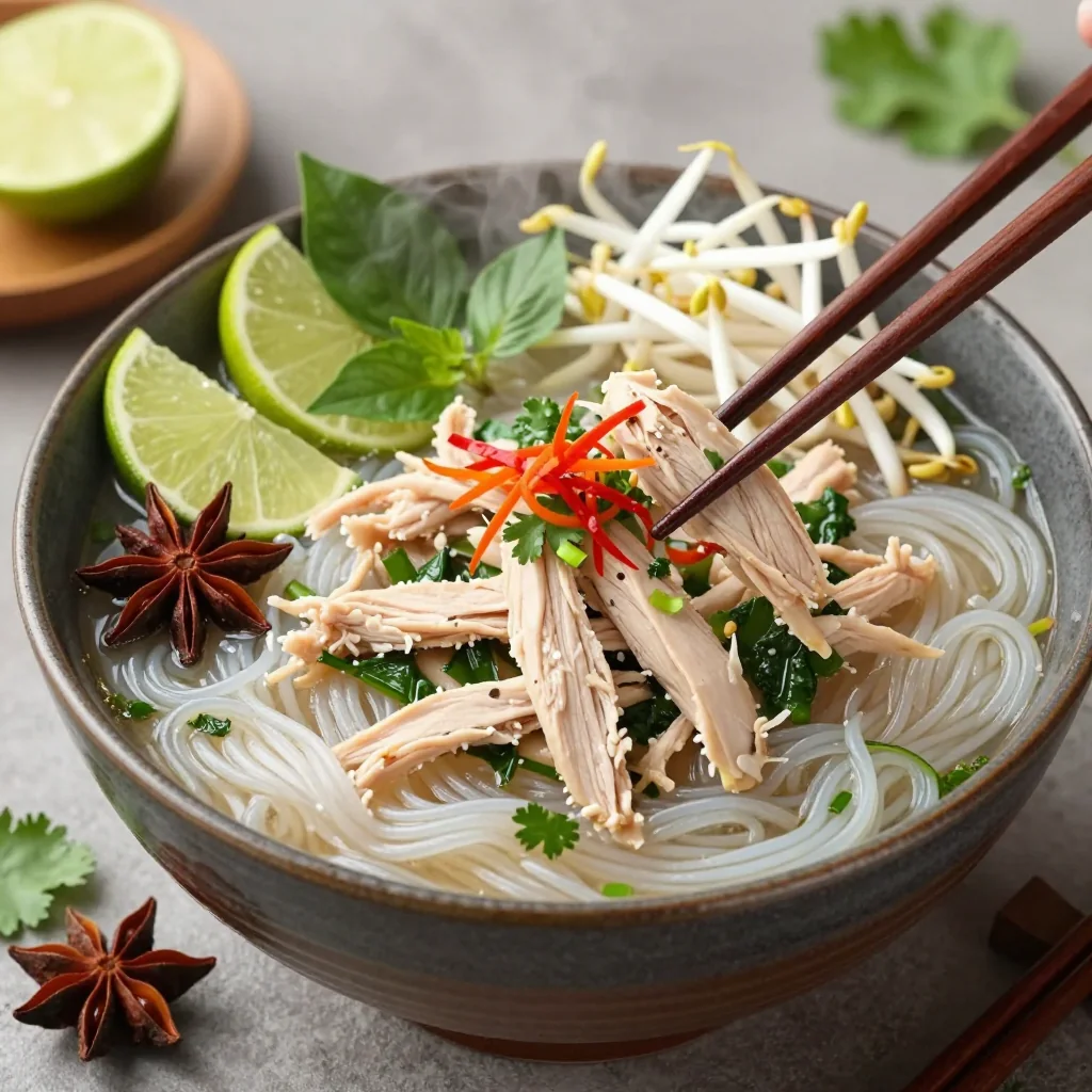 Slow Cooker Chicken Pho for Cozy Winter Healing