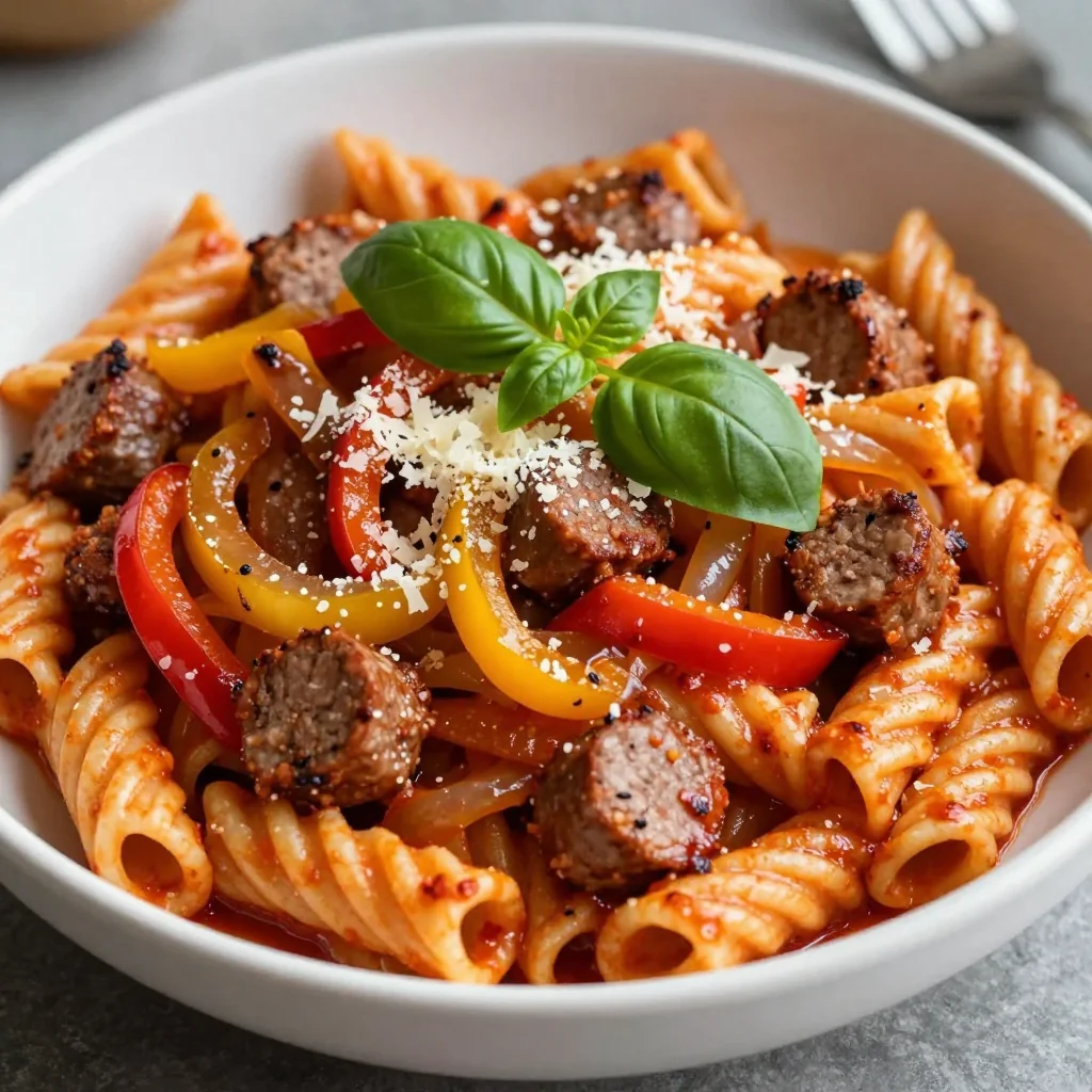 Spicy Sausage and Pepper Pasta for Easy Winter Weeknight Feasts