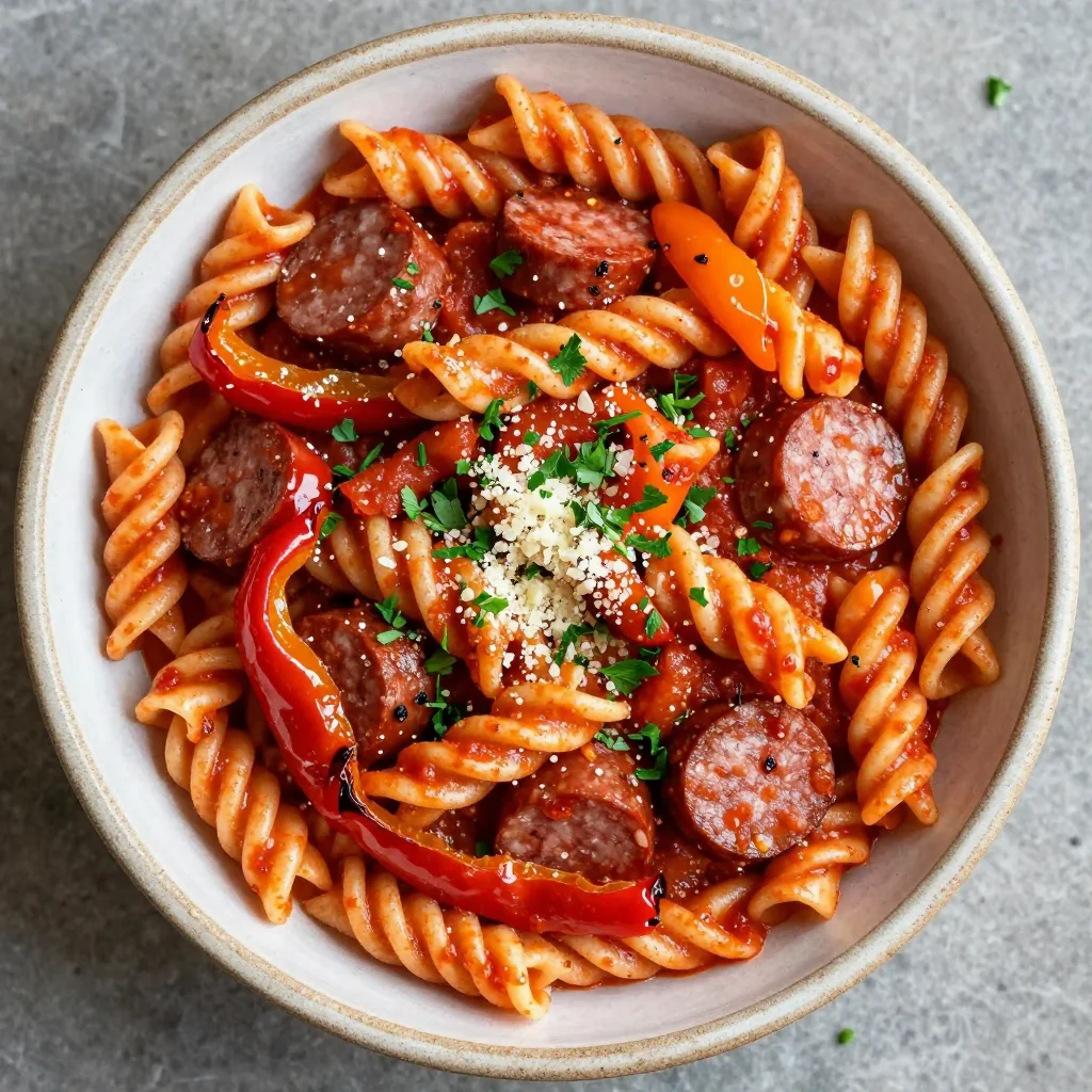 Spicy Sausage and Pepper Pasta for Easy Winter Weeknight Feasts