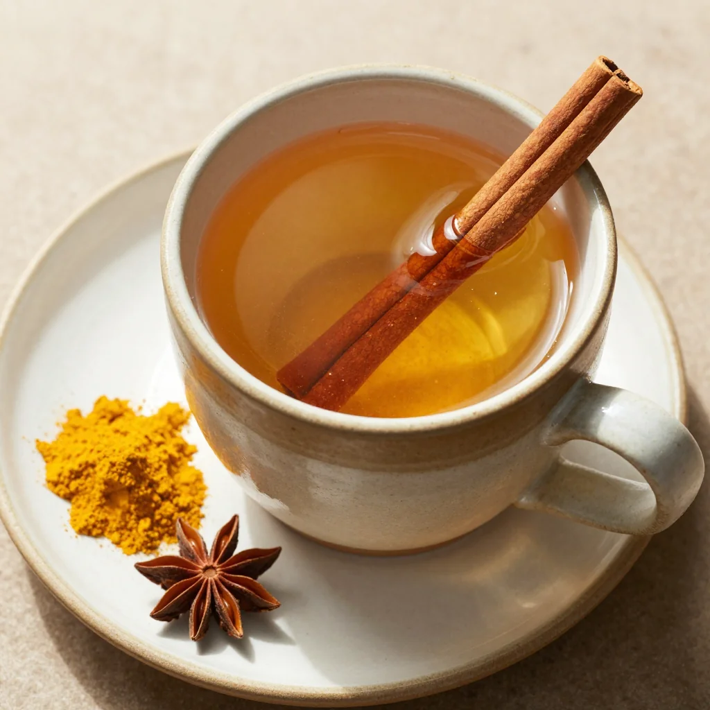 Winter Glow Tea with Turmeric, Cinnamon, and Honey