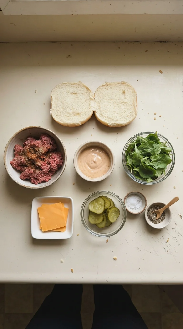 Ingredients for Air Fryer Egg Sandwich
