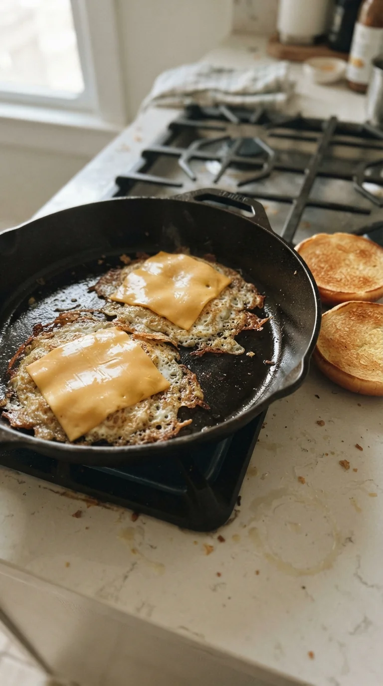 Step-by-step cooking of Air Fryer Egg Sandwich