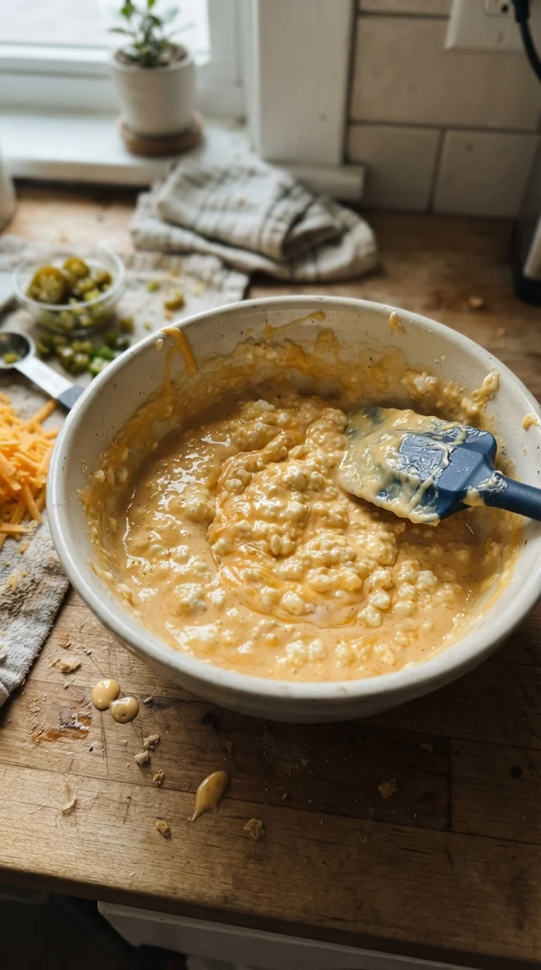 Step-by-step cooking of Best Cottage Cheese Queso Dip
