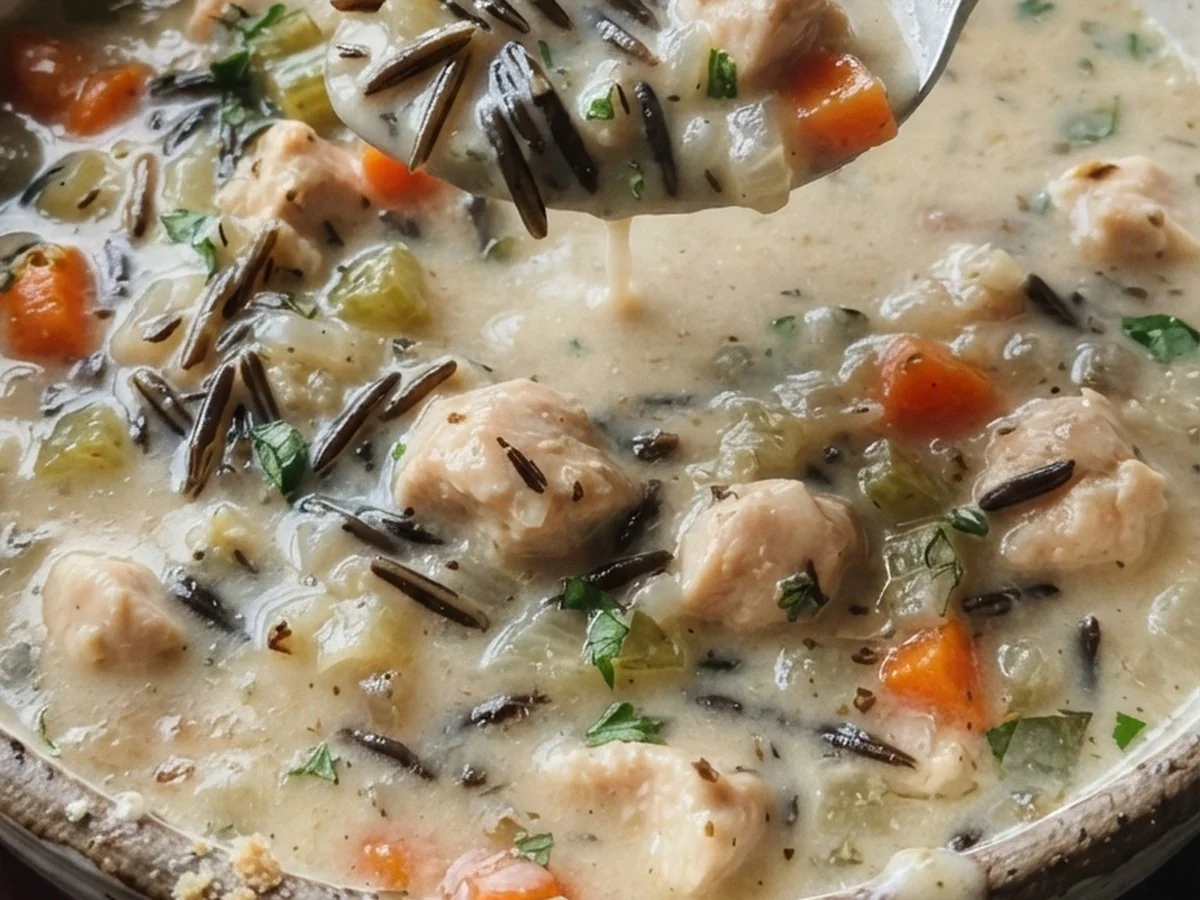 Creamy Chicken Wild Rice Soup