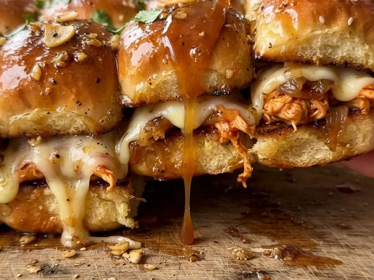 Honey Chipotle Garlic Sliders Recipe