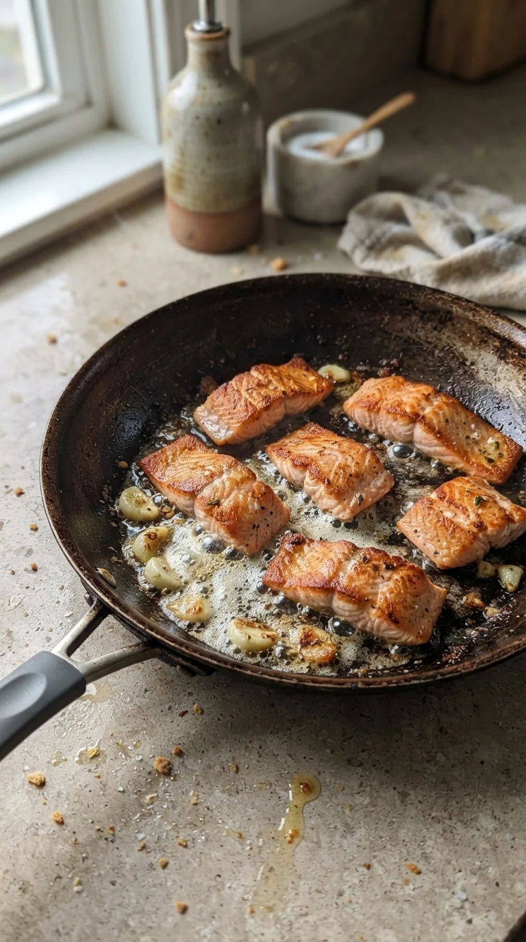 Step-by-step cooking of Savory Salmon Protein Bites