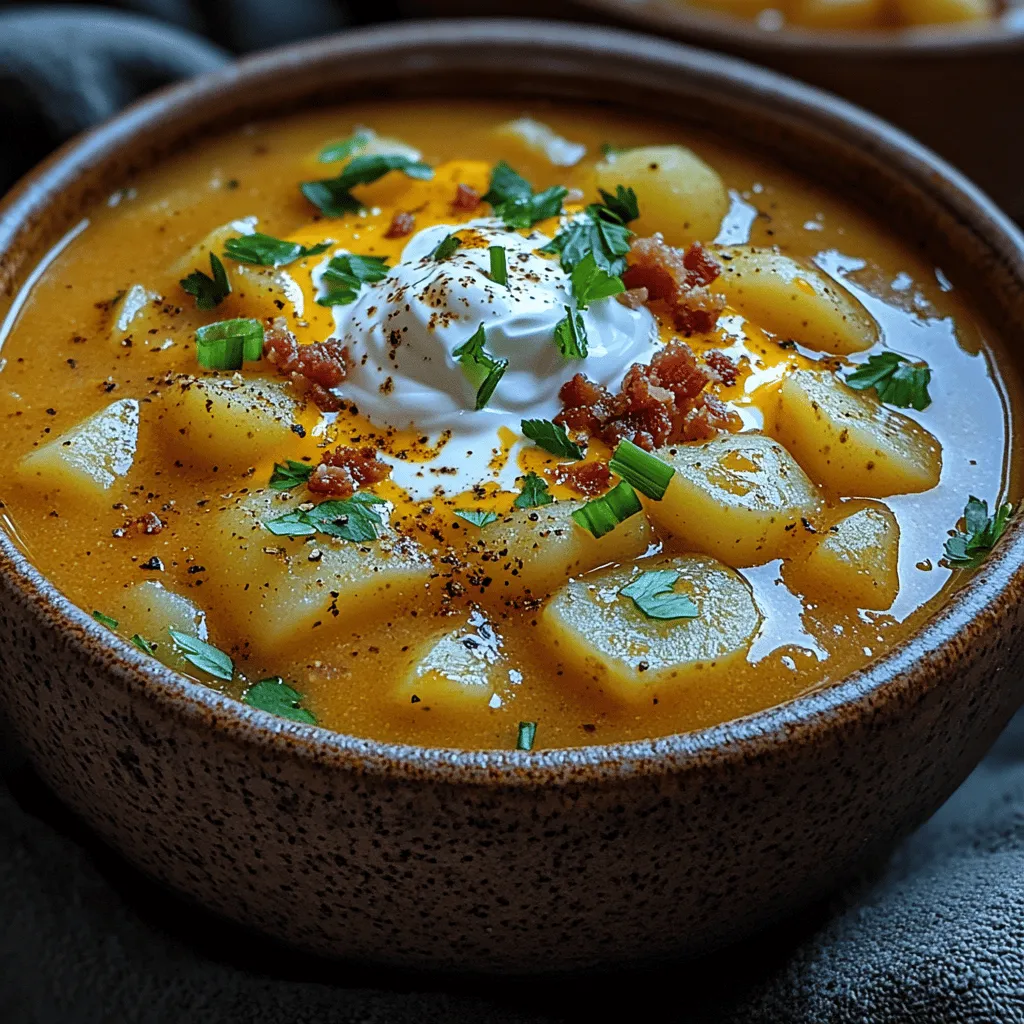 As the chill of winter sets in, nothing quite warms the soul like a steaming bowl of soup. The comfort of warm soups during colder months is not just about their heat; it’s about the hearty, satisfying flavors that envelop you in a cozy embrace. Among the myriad of comforting soups, the Outback-style potato soup stands out as a quintessential dish that embodies both warmth and indulgence. This rich and creamy creation is perfect for those cold evenings when you crave something hearty and fulfilling.
