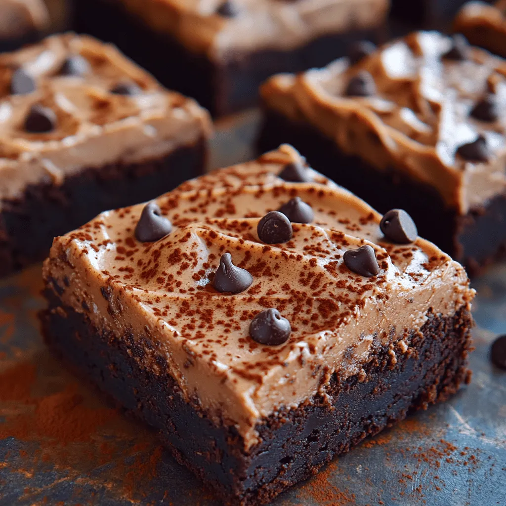 Brownies are universally adored as an indulgent dessert that combines simplicity with rich flavors. Their chewy texture and intense chocolatey goodness have made them a favorite among sweet tooth enthusiasts. But what if you could elevate this classic treat by infusing it with the delightful nuances of coffee? Enter the Decadent Cafe Latte Frosted Mocha Brownies—a divine creation that marries the robust flavor of mocha with the creamy richness of a cafe latte. This unique twist makes these brownies an irresistible choice for both coffee lovers and chocolate aficionados alike.