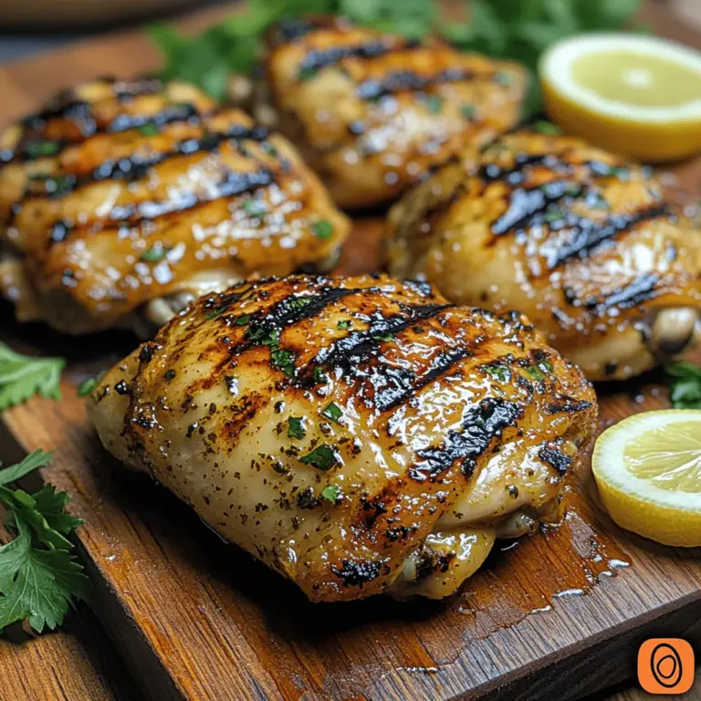 One of the key secrets to achieving the perfect grilled chicken is the art of marinating. Marinating chicken thighs not only infuses them with vibrant flavors but also enhances their natural juiciness and tenderness. The marinade acts as a flavor booster, allowing the herbs and spices to penetrate the meat deeply. For our Zesty Herb-Grilled Chicken Thighs, the marinade features a delightful combination of fresh herbs, citrus, and savory elements that harmonize beautifully.