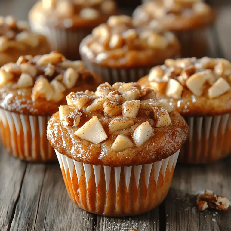 To create the perfect Cinnamon Apple Muffins, it’s essential to understand the role of each ingredient in the recipe. Each item contributes to the final product's flavor, texture, and overall quality. Let’s delve into the key ingredients that make these muffins so irresistible.