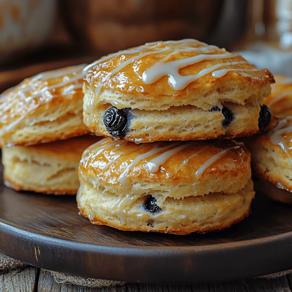 Imagine a warm, buttery biscuit, still steaming from the oven, infused with the sweet burst of blueberries and topped with a glossy glaze that adds a delightful touch of sweetness. Welcome to the world of Glazed Blueberry Butter Swim Biscuits — a treat that is not just any ordinary biscuit but a delightful combination of textures and flavors that will leave you longing for more. These biscuits are perfect for breakfast, an afternoon snack, or even as a sweet indulgence at any gathering.