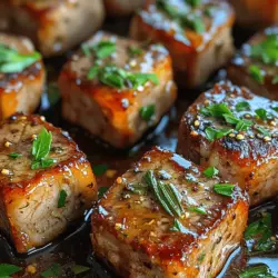 If you're looking for a dish that combines succulent meat with rich, buttery flavors, look no further than sizzling garlic butter steak bites. This delectable recipe is not only a treat for your taste buds but also a feast for the senses. Each bite offers a perfect balance of savory garlic and tender steak, creating a mouthwatering experience that is hard to resist.