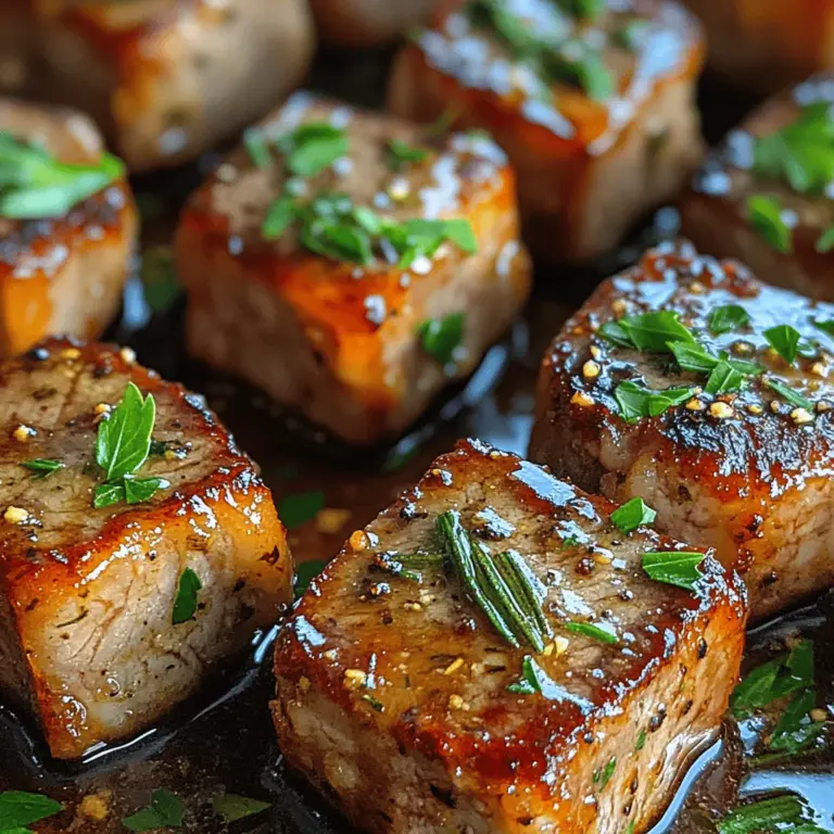 If you're looking for a dish that combines succulent meat with rich, buttery flavors, look no further than sizzling garlic butter steak bites. This delectable recipe is not only a treat for your taste buds but also a feast for the senses. Each bite offers a perfect balance of savory garlic and tender steak, creating a mouthwatering experience that is hard to resist.
