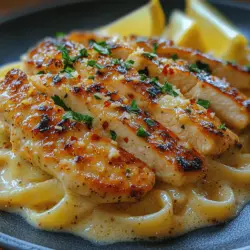 When it comes to comfort food, few dishes can match the rich, savory allure of Garlic Butter Chicken Scampi Delight. This indulgent dish combines tender chicken breasts with perfectly cooked pasta, enveloped in a luxurious garlic butter sauce that is as delightful to the palate as it is to the senses. Whether you're looking for a quick weeknight meal or something special to impress guests at a dinner party, this recipe delivers on all fronts.