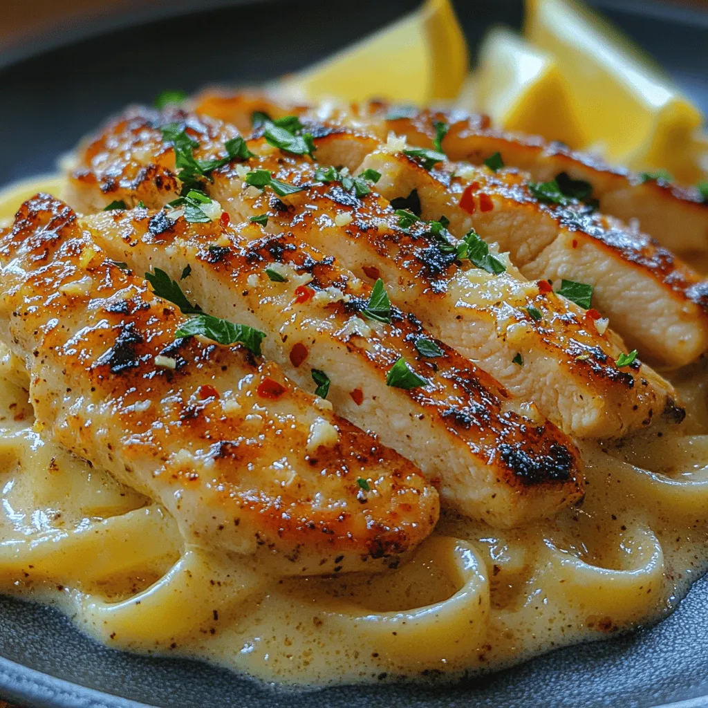 When it comes to comfort food, few dishes can match the rich, savory allure of Garlic Butter Chicken Scampi Delight. This indulgent dish combines tender chicken breasts with perfectly cooked pasta, enveloped in a luxurious garlic butter sauce that is as delightful to the palate as it is to the senses. Whether you're looking for a quick weeknight meal or something special to impress guests at a dinner party, this recipe delivers on all fronts.