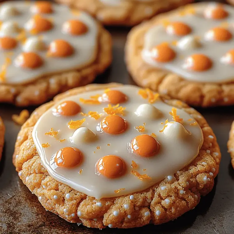If you’ve ever enjoyed the refreshing taste of creamsicle ice cream on a hot summer day, you know just how delightful that burst of orange flavor can be. The nostalgia of childhood summers spent savoring the sweet and creamy treat inspires a unique baking adventure: Creamsicle Orange Cookies. These cookies capture the essence of creamsicles in a delightful, chewy format that is perfect for any occasion, whether it's a family gathering, a picnic in the park, or simply a cozy night at home.
