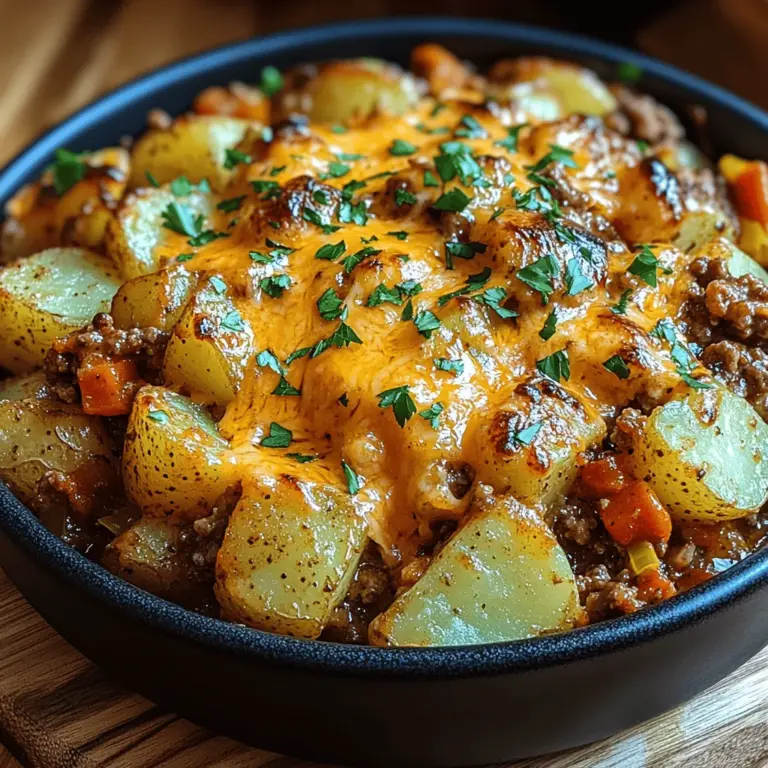 Welcome to the comforting world of Hobo Casserole Delight, a dish that embodies the essence of effortless, hearty cooking. This delightful casserole combines the goodness of meat, vegetables, and spices into a single baking dish, making it a go-to recipe for busy families and culinary enthusiasts alike. Whether you’re looking for a quick weeknight meal or a cozy dish to share on the weekends, Hobo Casserole Delight is sure to satisfy your cravings and feed your loved ones.