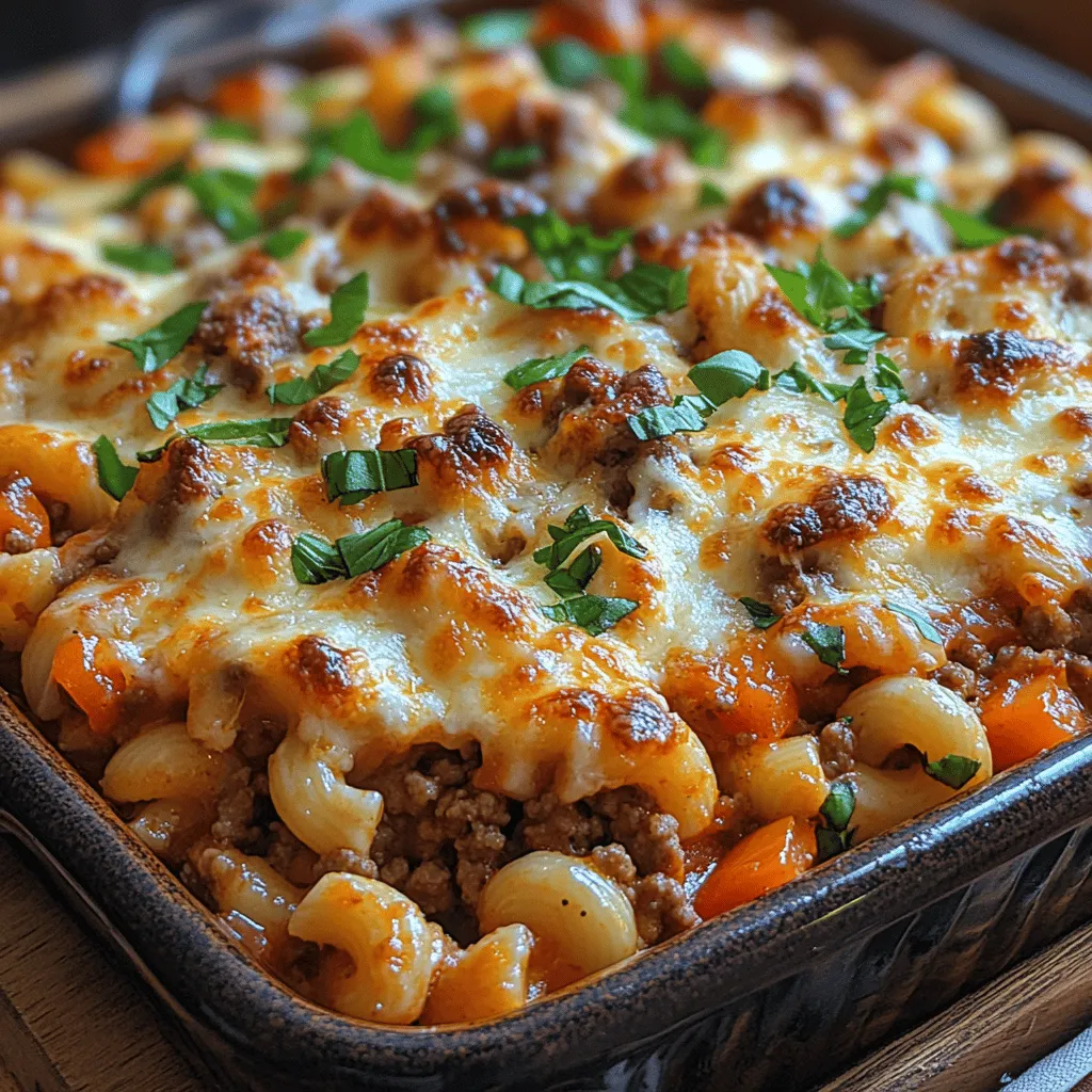 The Savory Beef Lombardi Casserole is a beloved dish that brings warmth and comfort to the dinner table. Whether you're hosting a family gathering, preparing a cozy weeknight meal, or looking to stock your fridge with delicious leftovers, this casserole checks all the boxes. It features a delightful combination of hearty ground beef, vibrant vegetables, and gooey cheese, offering a satisfying meal that is rich in flavor and texture. The dish is not just filling; it’s also a celebration of wholesome ingredients that come together to create a hearty, appetizing experience.