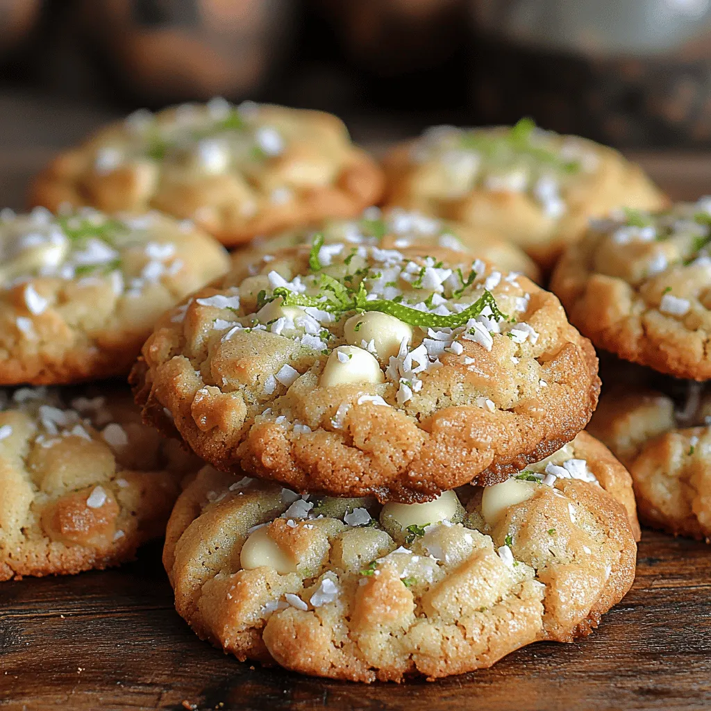 Indulging in a fresh batch of cookies is a universal pleasure, and when those cookies offer the bright, zesty notes of key lime paired with the tropical sweetness of coconut and the creamy richness of white chocolate, you’ve reached a level of culinary delight that’s hard to resist. Key Lime Coconut White Chocolate Chip Cookies are not just any ordinary treat; they are a delicious fusion of flavors that make them perfect for any occasion—be it a sunny afternoon picnic, a festive gathering, or simply a sweet escape from a hectic day.
