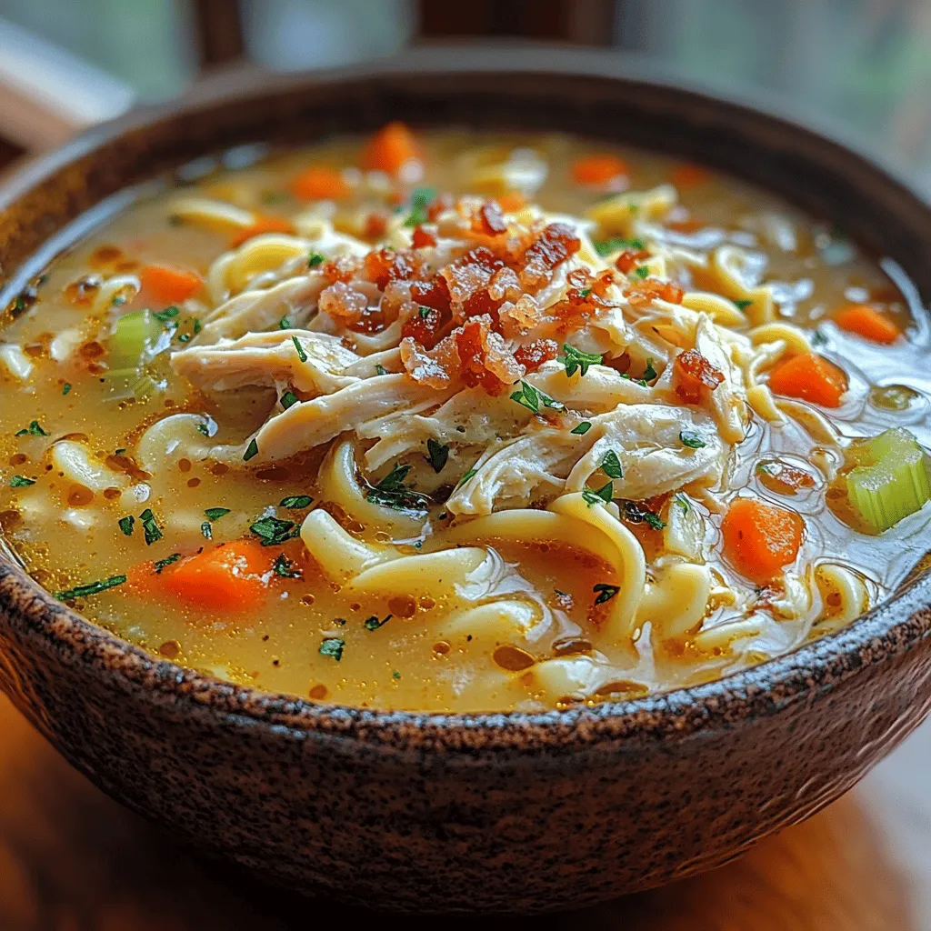 There’s something universally comforting about a warm bowl of chicken noodle soup. This classic dish has been a staple in many households for generations, often associated with healing and warmth during cold winter days or when someone is feeling under the weather. However, in recent years, a new twist has emerged that has taken this beloved dish to a whole new level: Creamy Crack Chicken Noodle Soup. This innovative recipe combines the classic elements of chicken noodle soup with a rich, creamy base that tantalizes the taste buds and provides an extra layer of comfort.