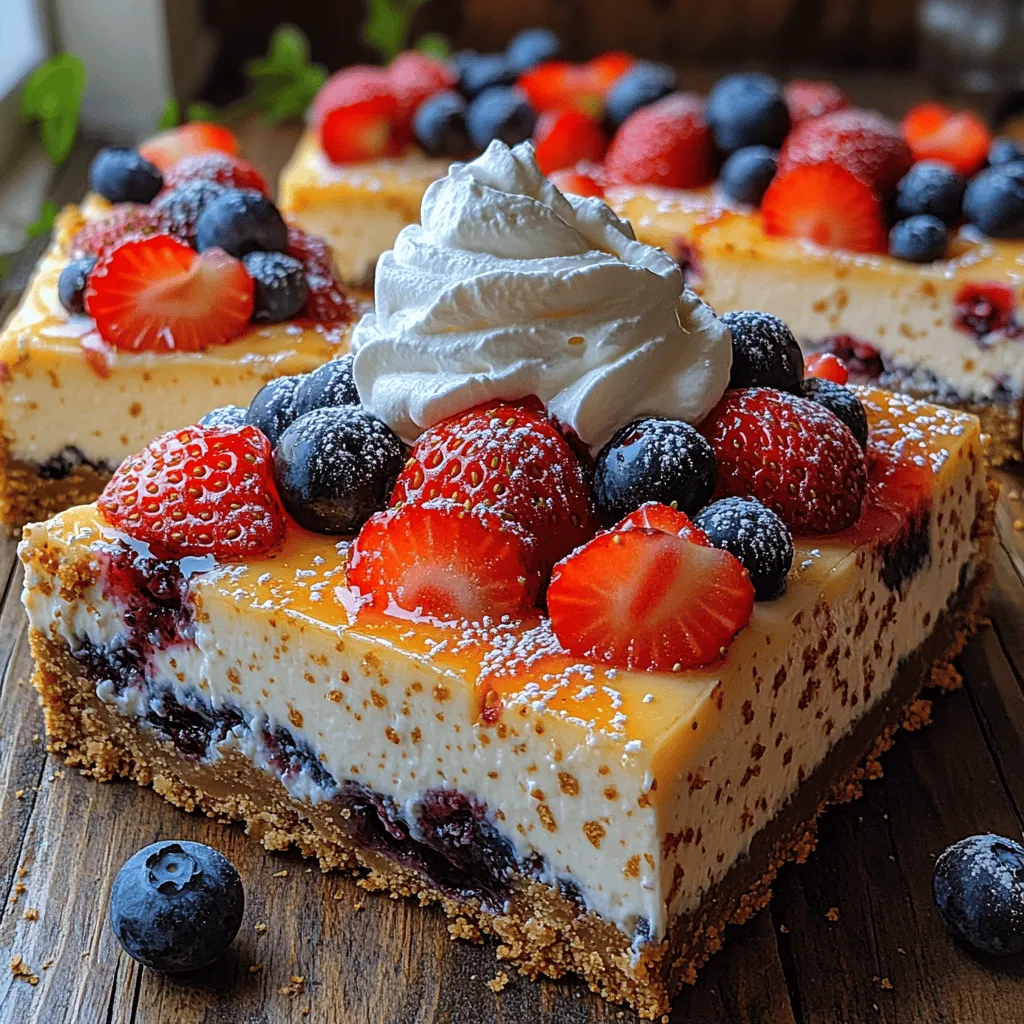 Cheesecake bars have become a beloved dessert staple, enchanting dessert lovers with their creamy texture and delightful flavors. These portable delights offer all the indulgence of traditional cheesecake, but in a more manageable, sliceable form. Perfect for gatherings, potlucks, or simply as a special treat at home, cheesecake bars are an easy way to satisfy your sweet tooth without the fuss of a full cheesecake.