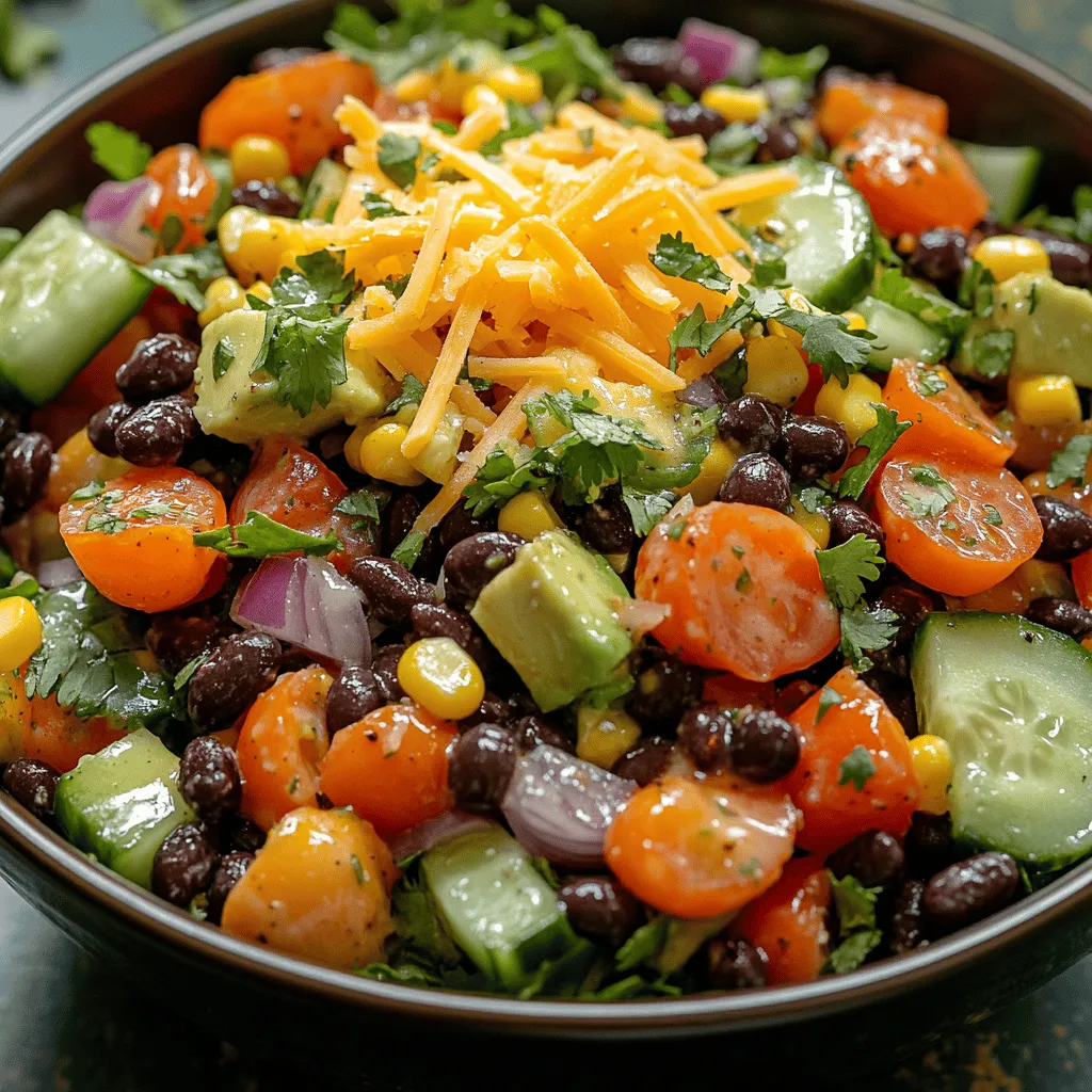 If you're looking for a refreshing and vibrant dish that bursts with flavor, look no further than the Zesty Southwest Salad. This colorful salad is not just a feast for the eyes but also a delightful combination of textures and tastes that makes it a perfect choice for various occasions. Whether you're planning a summer picnic, hosting a barbecue, or simply seeking a wholesome meal option throughout the year, this salad fits the bill perfectly.