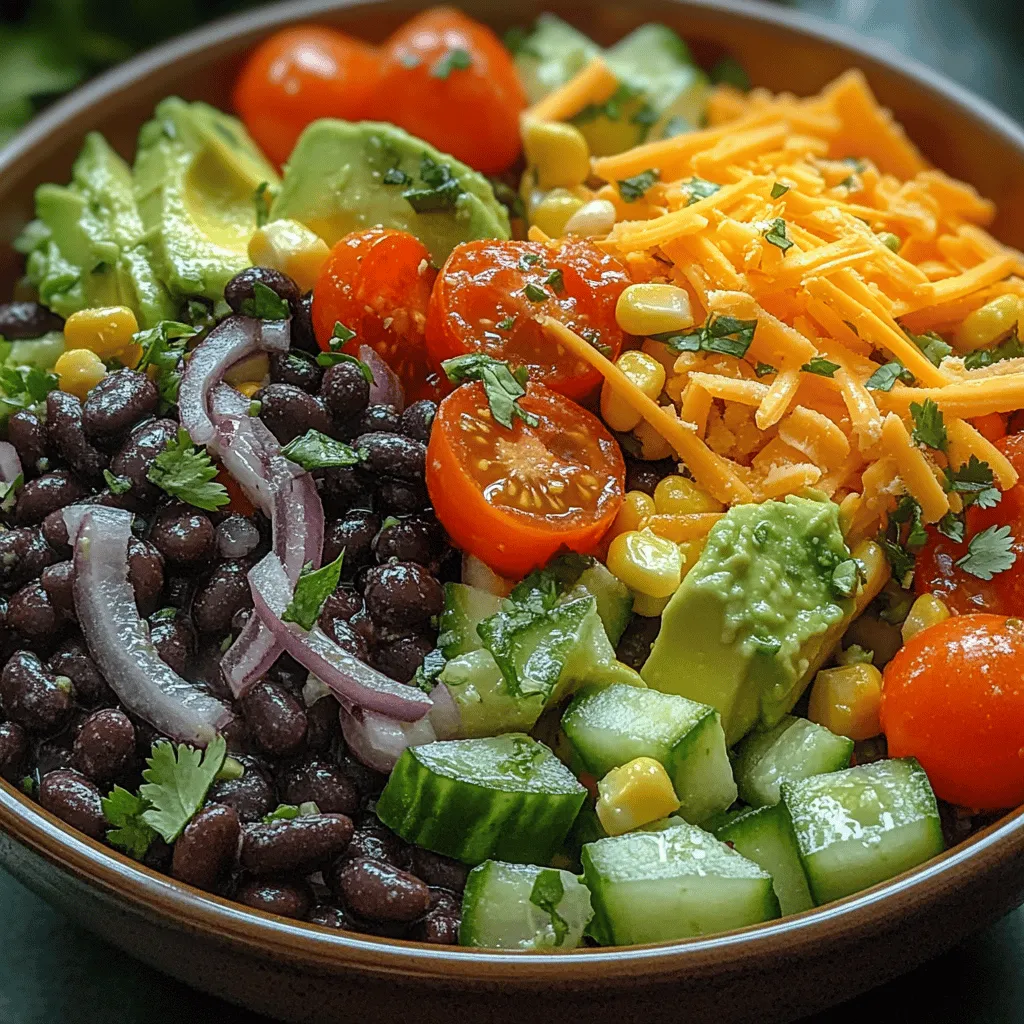 If you're looking for a refreshing and vibrant dish that bursts with flavor, look no further than the Zesty Southwest Salad. This colorful salad is not just a feast for the eyes but also a delightful combination of textures and tastes that makes it a perfect choice for various occasions. Whether you're planning a summer picnic, hosting a barbecue, or simply seeking a wholesome meal option throughout the year, this salad fits the bill perfectly.