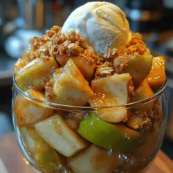 Apfel-Crumble im Glas, or apple crumble in a glass, is a delightful twist on the classic apple crumble dessert. This trendy dessert not only captivates with its presentation but also stands out by serving individual portions in charming glass containers. The concept of layering desserts has gained immense popularity, allowing the vibrant colors and textures of the ingredients to shine through. Each spoonful of Apfel-Crumble im Glas reveals a harmonious blend of warm, spiced apples, a crunchy crumble topping, and the option of creamy accompaniments, making it a comforting treat perfect for any occasion.