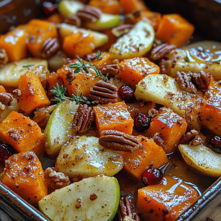 As the chill of autumn settles in and winter approaches, nothing brings a sense of warmth and comfort quite like a dish that embodies the cozy essence of the season. Enter the Warm and Cozy Butternut Squash Apple Bake—a delightful blend of sweet and savory that not only tantalizes your taste buds but also nourishes your body. This dish perfectly captures the essence of fall, creating an inviting aroma that fills your home, making it an ideal choice for family gatherings, holiday feasts, or simply a comforting weeknight dinner.