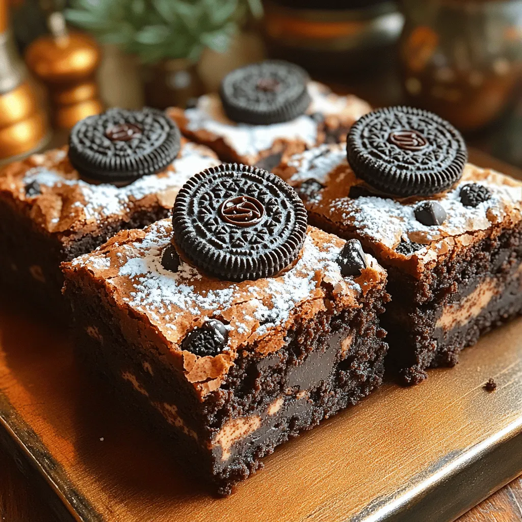Brownies have long held a cherished place in the hearts of dessert lovers everywhere. Their rich, fudgy texture and deep chocolate flavor make them an irresistible treat that can elevate any occasion. Whether served warm with a scoop of ice cream or simply enjoyed straight from the pan, brownies are a versatile dessert that can satisfy any sweet tooth. Among the myriad of variations, Oreo Overload Brownies stand out as a decadent twist that takes the classic brownie to new heights.
