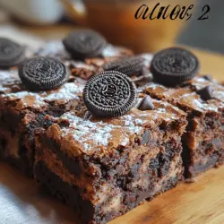 Brownies have long held a cherished place in the hearts of dessert lovers everywhere. Their rich, fudgy texture and deep chocolate flavor make them an irresistible treat that can elevate any occasion. Whether served warm with a scoop of ice cream or simply enjoyed straight from the pan, brownies are a versatile dessert that can satisfy any sweet tooth. Among the myriad of variations, Oreo Overload Brownies stand out as a decadent twist that takes the classic brownie to new heights.