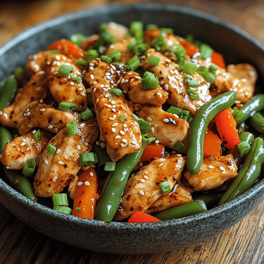The star of this dish is boneless, skinless chicken breast. This lean protein is not only low in fat but also high in essential nutrients. A 3-ounce serving of chicken breast contains about 26 grams of protein, making it an excellent choice for muscle repair and growth. Additionally, chicken breast is rich in B vitamins, particularly niacin and vitamin B6, which contribute to energy metabolism and overall health. The mild flavor of chicken breast allows it to absorb the surrounding spices and sauces, enhancing the overall taste of the dish.