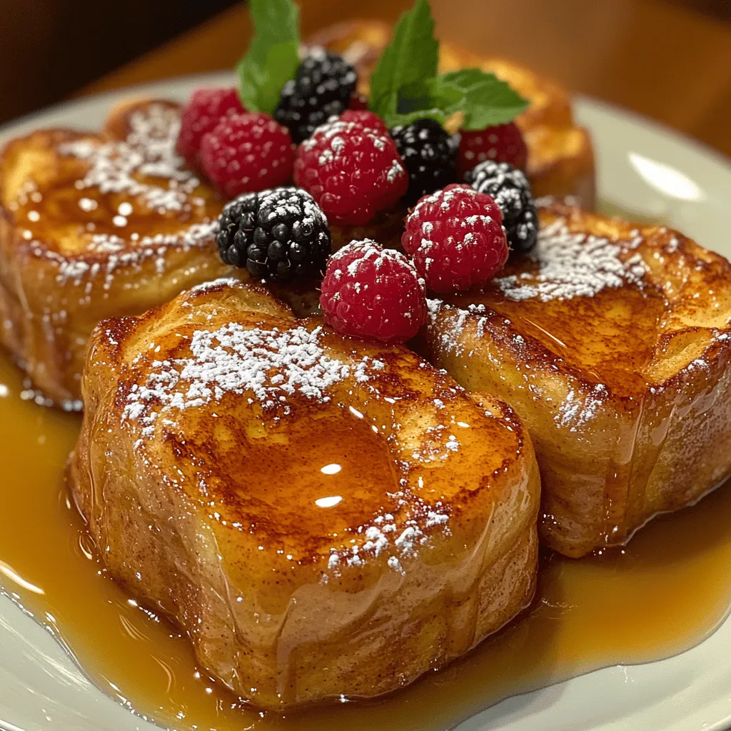Imagine waking up to the delightful aroma of warm cinnamon rolls mingling with the sweet, comforting scent of French toast. The Cinnamon Roll French Toast Delight is a decadent dish that embodies the best of both worlds, merging the rich, gooey goodness of cinnamon rolls with the classic appeal of French toast. This indulgent breakfast option not only tantalizes your taste buds but also offers a feast for the eyes, making it perfect for special occasions or even a cozy weekend brunch at home.
