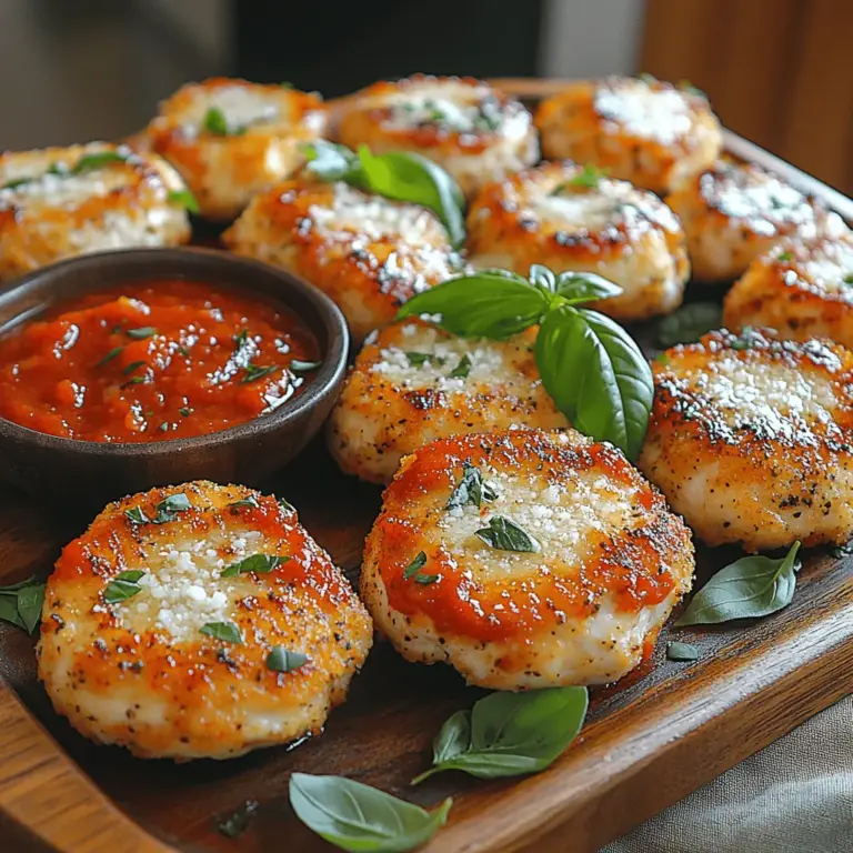 Chicken Parmesan is a classic Italian-American dish that has captured the hearts (and appetites) of many. Traditionally, it features breaded and fried chicken cutlets topped with marinara sauce and melted cheese. The dish is beloved for its hearty flavors and comforting elements. However, transforming this classic dish into bite-sized pieces not only adds convenience but also enhances its appeal as a finger food.