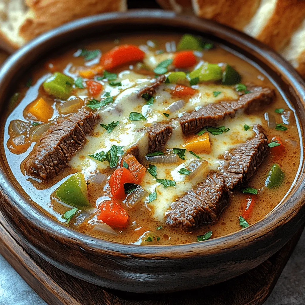 The foundation of any great soup lies in its ingredients. For Philly Cheesesteak Soup, several key components work together to create a symphony of flavors and textures. Let’s take a closer look at each ingredient that plays a vital role in this delectable dish.