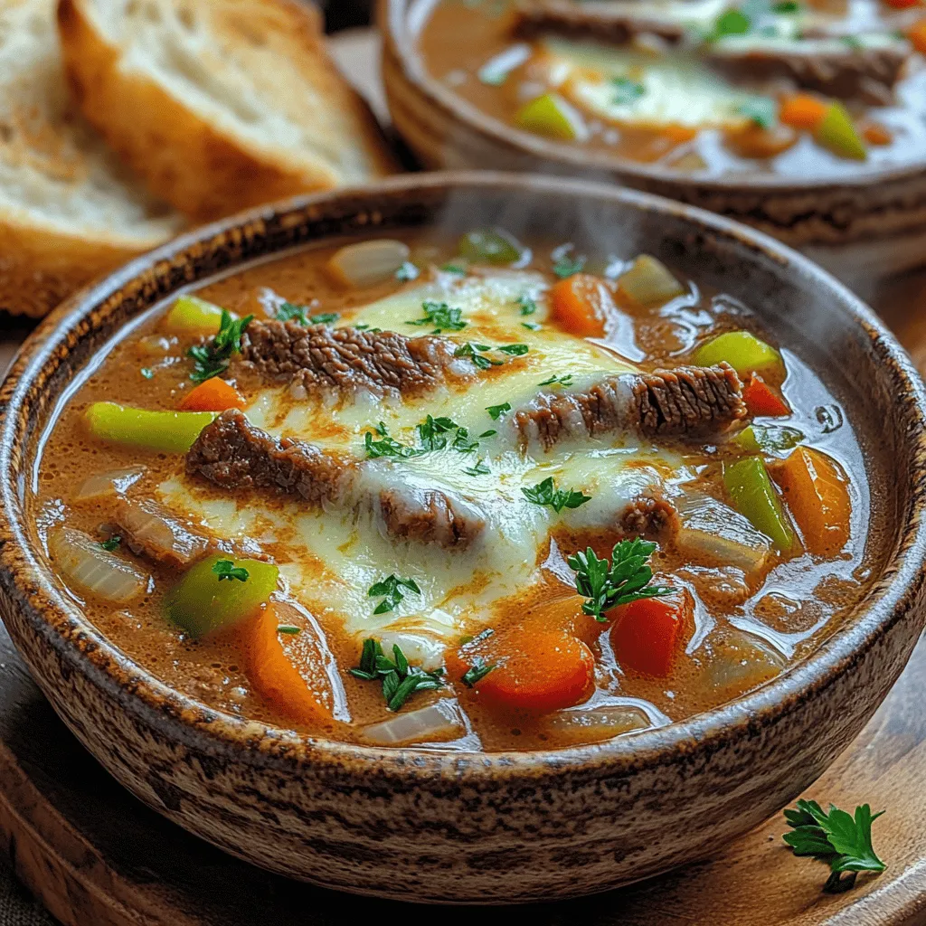 The foundation of any great soup lies in its ingredients. For Philly Cheesesteak Soup, several key components work together to create a symphony of flavors and textures. Let’s take a closer look at each ingredient that plays a vital role in this delectable dish.