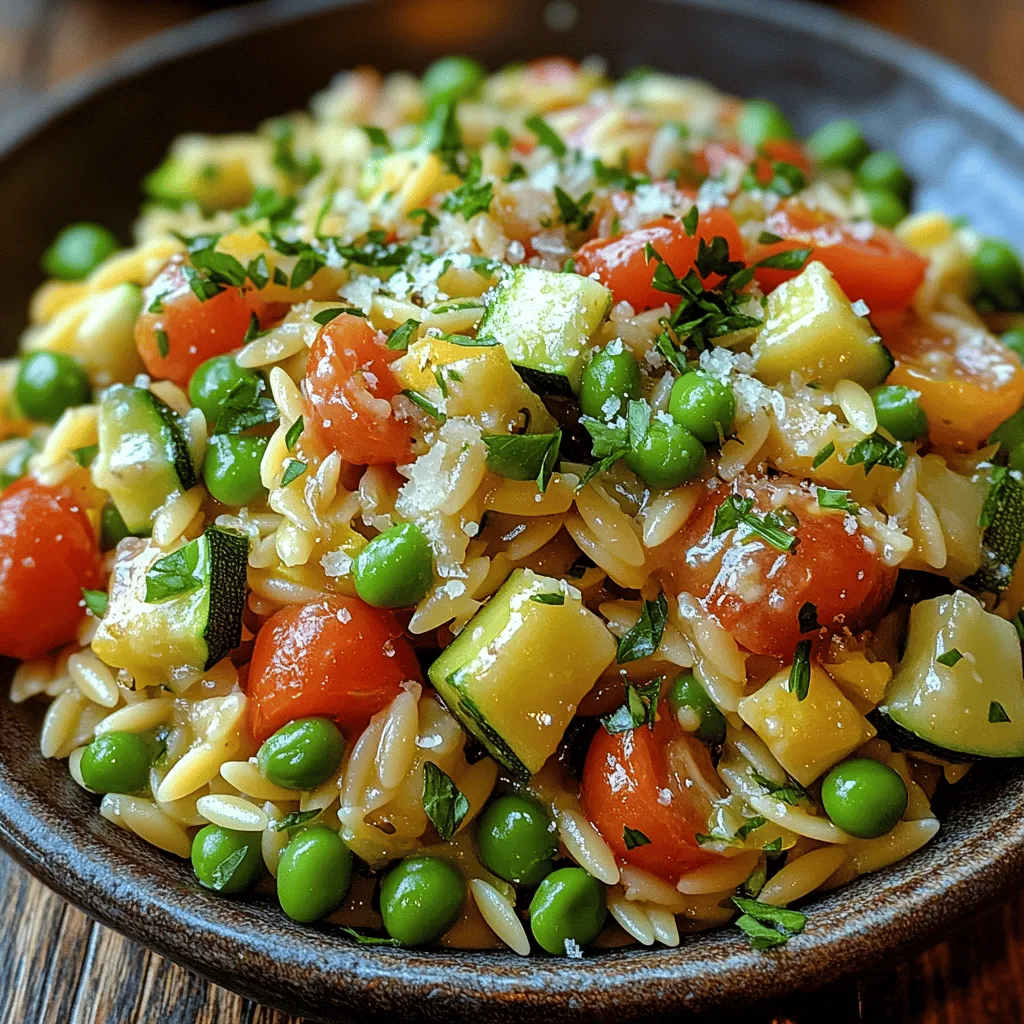 As the spring season arrives, so does the craving for fresh, light dishes that celebrate the bounty of nature. One such dish that embodies this spirit is Zesty Lemony Orzo with Vibrant Spring Veggies. This delightful recipe not only tantalizes your taste buds but also brings a burst of color to your dining table. It’s an ideal dish for those looking to enjoy a delicious meal that is both nutritious and easy to prepare.