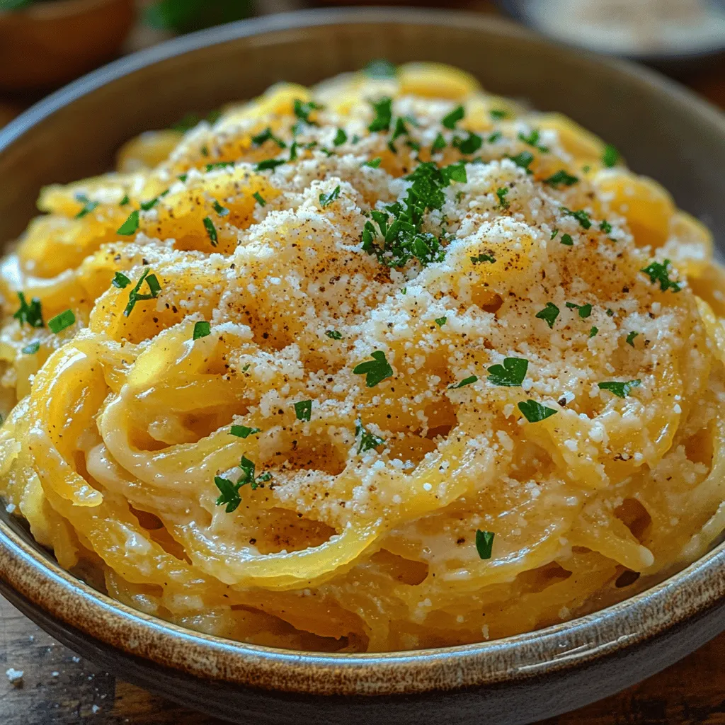 If you're searching for a delicious yet health-conscious alternative to traditional pasta dishes, look no further than Light & Creamy Spaghetti Squash Alfredo. This innovative recipe captures the rich, creamy essence of classic Alfredo sauce while substituting spaghetti squash for refined pasta, making it not only lower in calories but also higher in nutrients. With its vibrant flavor and satisfying texture, this dish is quickly gaining popularity among health enthusiasts and food lovers alike.
