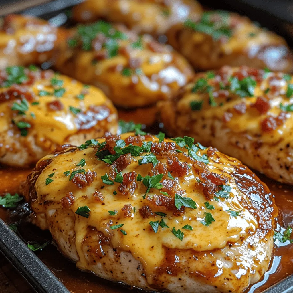 The success of any recipe lies in the quality of its ingredients. For Smoky BBQ Bacon Cheddar Chicken, each component plays a crucial role in delivering a balanced and flavorful experience. Let’s take a closer look at the key ingredients that make this dish a standout.