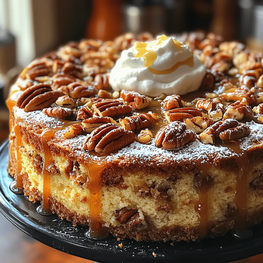 If you have a penchant for desserts that are both indulgently sweet and delightfully nutty, then the Sweet & Nutty Gooey Butter Pecan Cake is a recipe that you must try. This cake is not just another dessert; it is a symphony of flavors and textures, combining the richness of butter and cream cheese with the crunch of toasted pecans. The result is a cake that boasts a gooey, almost custard-like center encased in a delectable golden crust.