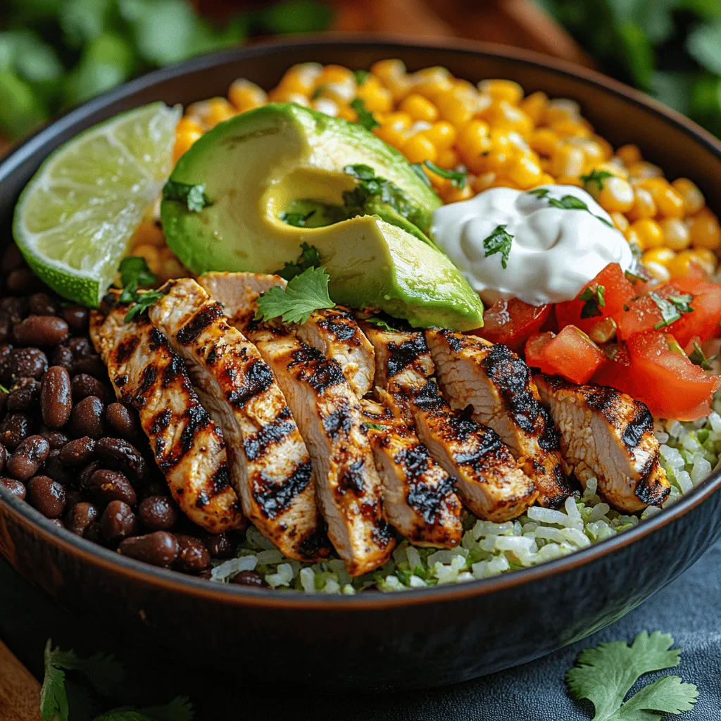 Burrito bowls have taken the culinary world by storm, offering a delightful way to enjoy all the flavors of a traditional burrito without the need for a tortilla wrap. These bowls have become a staple for many food enthusiasts, thanks to their versatility and ability to cater to various dietary preferences. Whether you're a meat lover, vegetarian, or someone who enjoys experimenting with flavors, burrito bowls can be customized to suit any palate. Today, we’re diving into a vibrant recipe for Zesty Grilled Chicken Burrito Bowls—an enticing fusion of grilled chicken, fresh ingredients, and a medley of spices that promises to tantalize your taste buds.