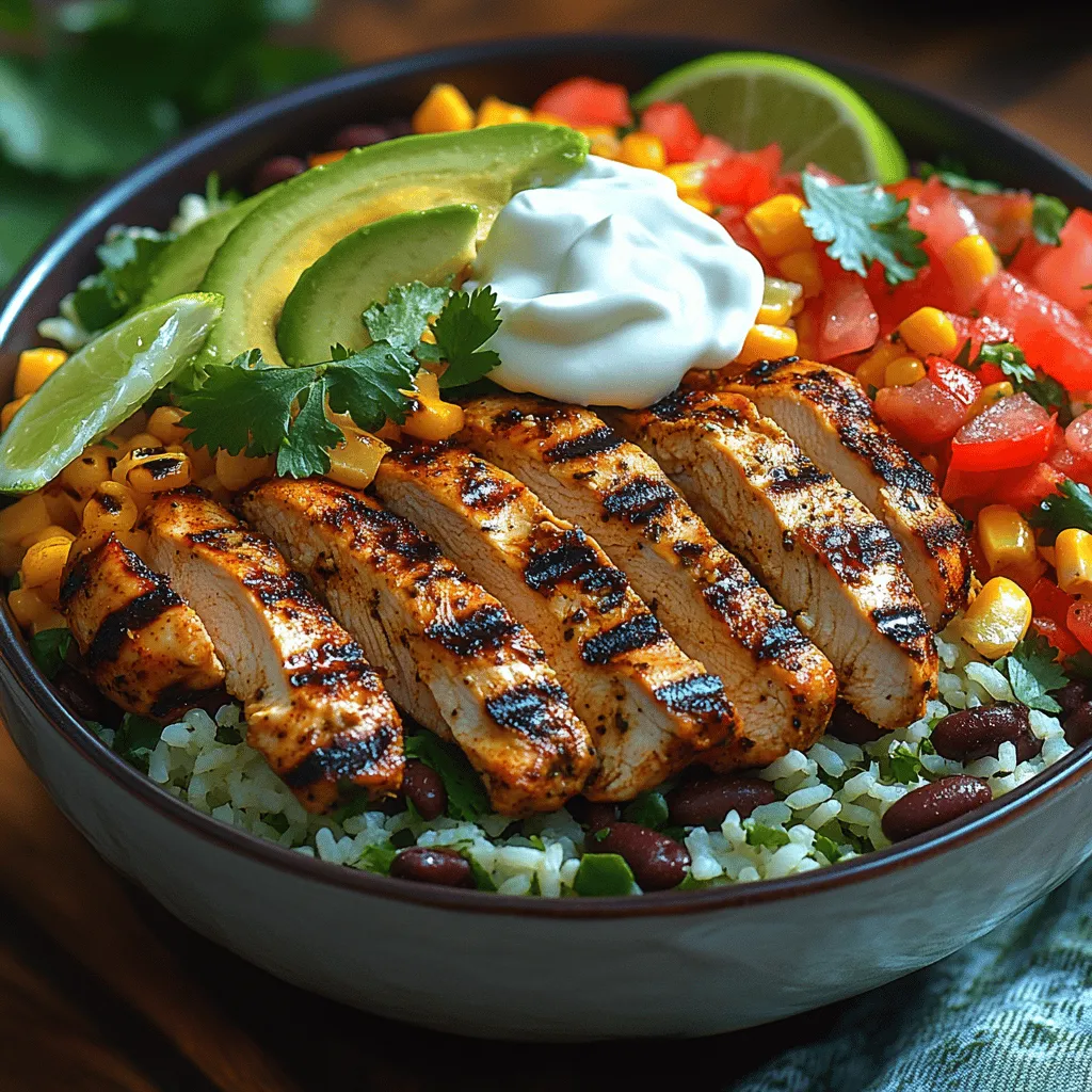 Burrito bowls have taken the culinary world by storm, offering a delightful way to enjoy all the flavors of a traditional burrito without the need for a tortilla wrap. These bowls have become a staple for many food enthusiasts, thanks to their versatility and ability to cater to various dietary preferences. Whether you're a meat lover, vegetarian, or someone who enjoys experimenting with flavors, burrito bowls can be customized to suit any palate. Today, we’re diving into a vibrant recipe for Zesty Grilled Chicken Burrito Bowls—an enticing fusion of grilled chicken, fresh ingredients, and a medley of spices that promises to tantalize your taste buds.